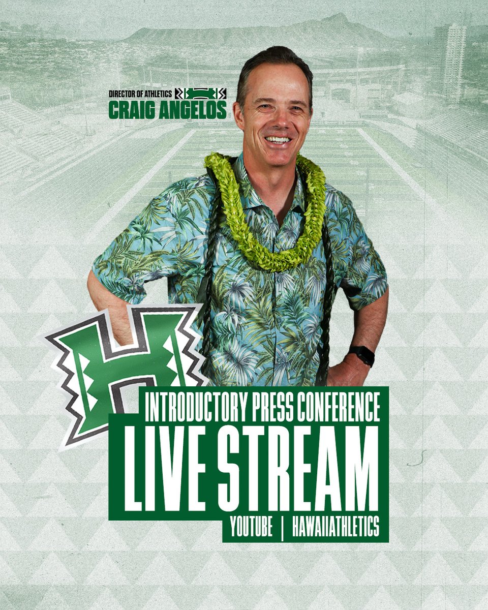 Hear from our new Director of Athletics Craig Angelos, at approximately 4:10 p.m. HT with his live press conference. #GoBows 

💻 ➡️ bit.ly/3MhrVZt