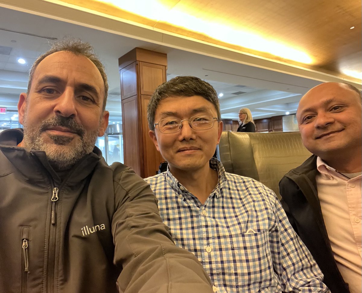 Catching up with ⁦<a href="/lh3lh3/">Heng Li</a>⁩ and ⁦<a href="/ShyamalMehtalia/">Shyamal Mehtalia</a>⁩
