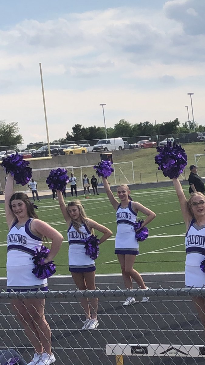 cheryl_newton_'s tweet image. First night to cheer on the Falcon football team.   So much fun! @TC_Cheer_