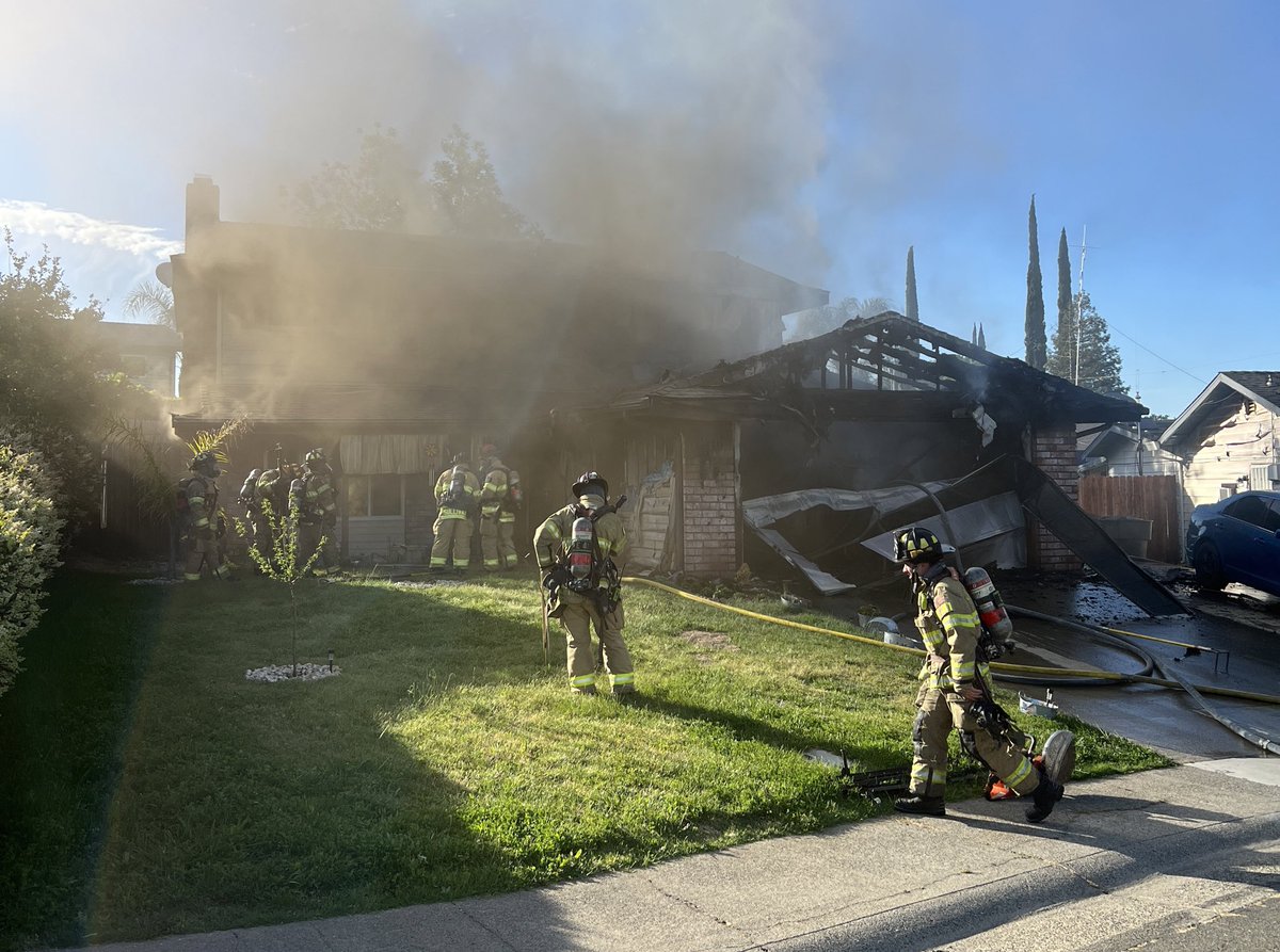 Metro Fire of Sacramento on Twitter "558p Crews arrived to a house fire in North Highlands