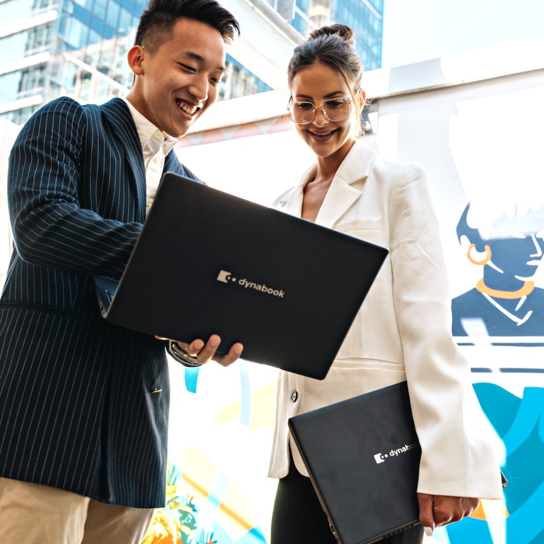 DynabookANZ's tweet photo. Streamline your business operations with the advanced technology from Dynabook - the reliable and efficient choice for modern professionals. 

For our product range:
https://t.co/0hvCB4JYyq

#DynabookANZ #WeAreDynabook #Dynabook #laptop #techtrends #innovation #businesslaptop https://t.co/QDMoqtqddB
