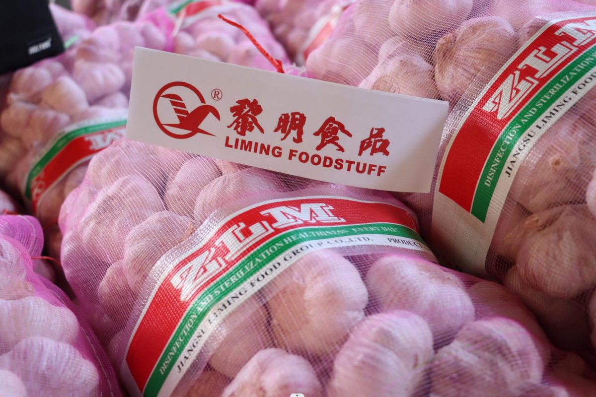ChinaGarlic33's tweet photo. Liming Food, Best garlic. 
2023 New crop garlic will come.
#garlic #freshgarlic https://t.co/wiFrRIgJeR