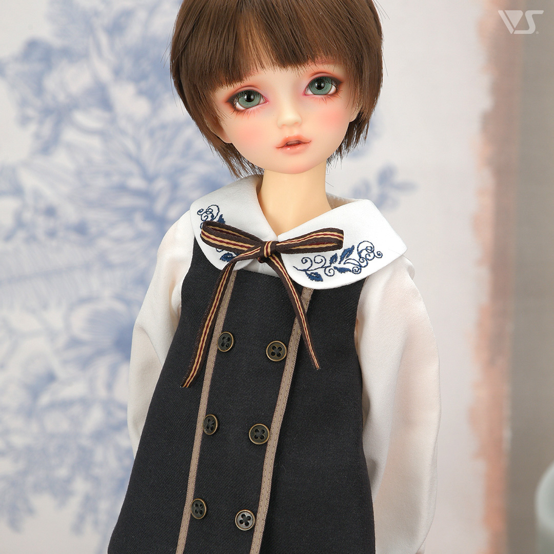 ボークス ラ・ペルソナーレコレクション ブルーレーベル インディゴエンブロイダリーGirl・ミニ サイズ:MSD/SDM/MDD/DDP(S) ボークス  ラ・ペルソナーレコレクション ブルーレーベル サマーブリーズワンピスタイル MSD SDM SDC MDD 服 Super Dollfie(スーパードルフィー) SD/DD用 ノーブルグレーエンブロイダリーGirl ラ・ペルソナーレコレクション ブルーレーベル ドール用衣装 ボークス