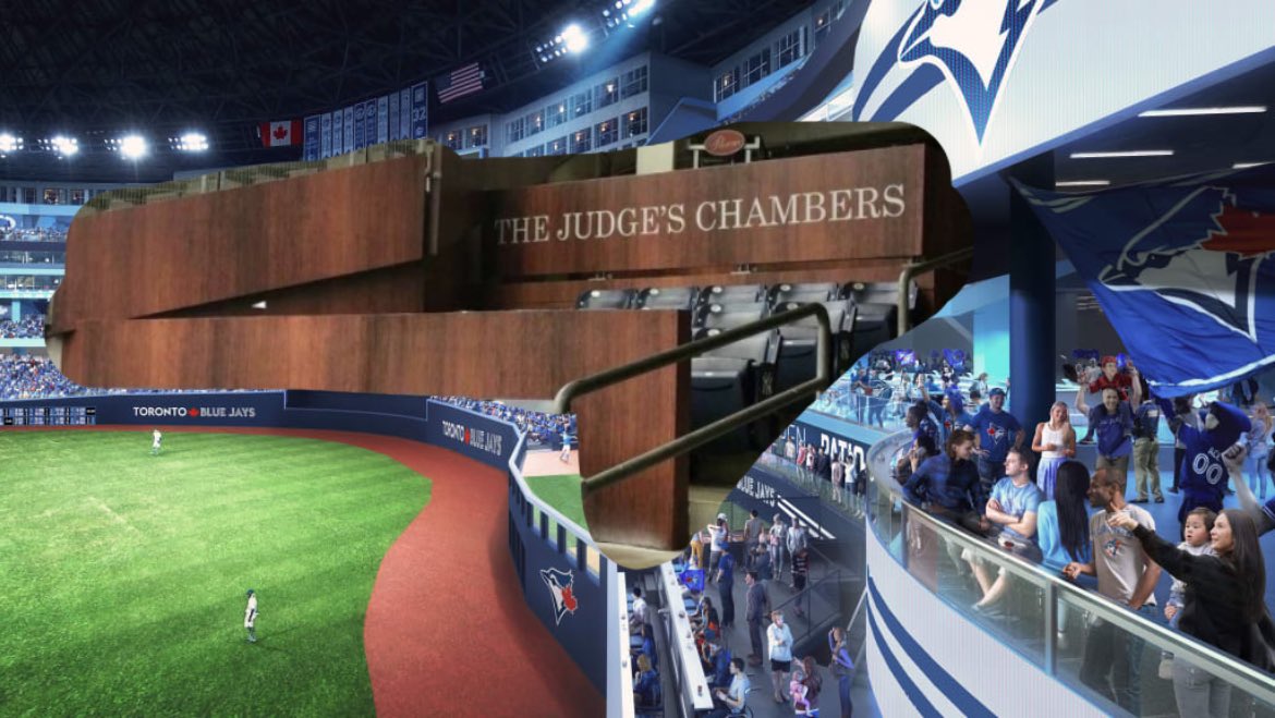 Not gonna lie. The renderings the Toronto Blue Jays just dropped of the new Rogers Centre renovations are straight 🔥🔥🔥🔥🔥