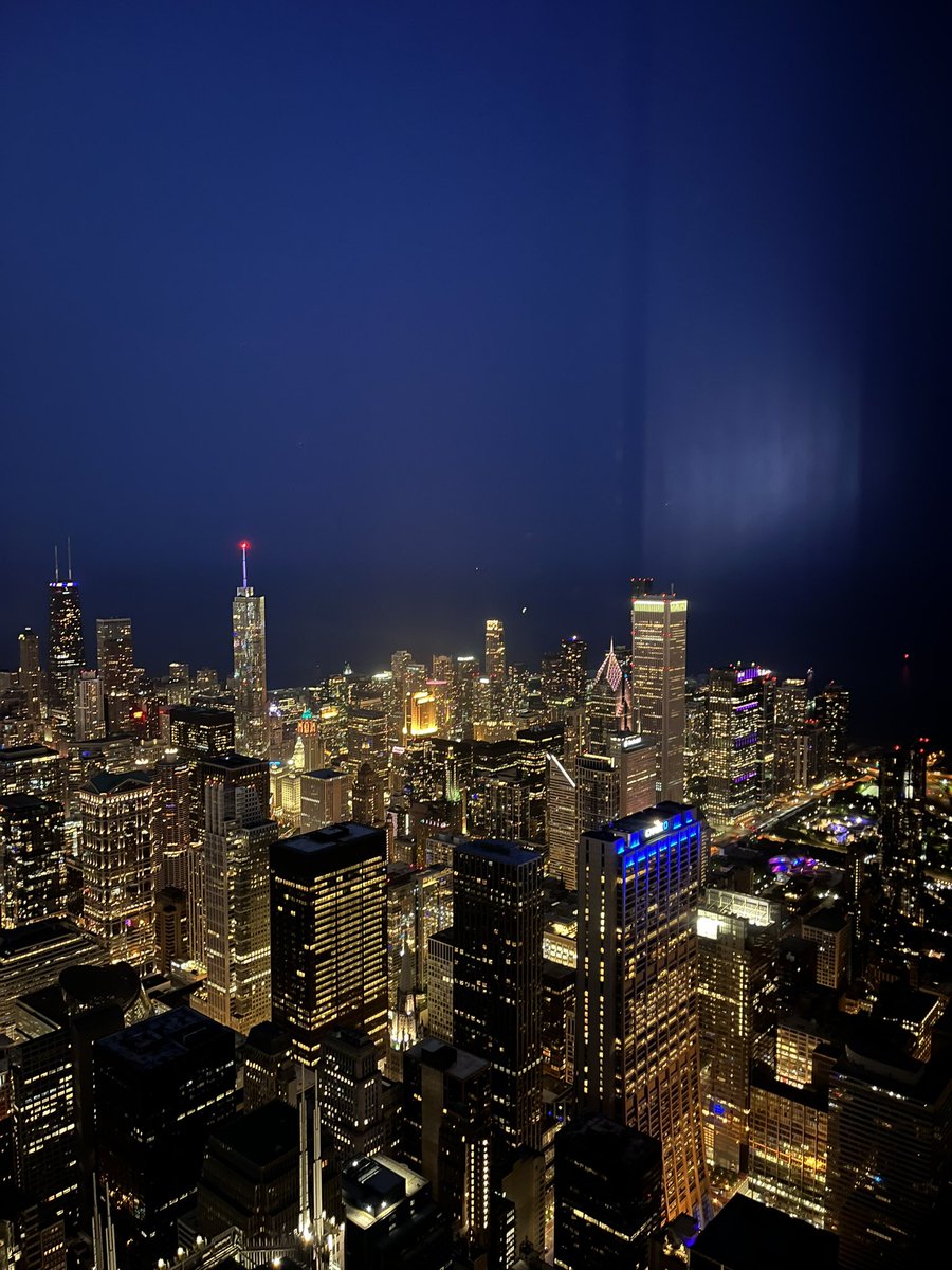 What a view ! 
#SkydeckChicago #UPshow