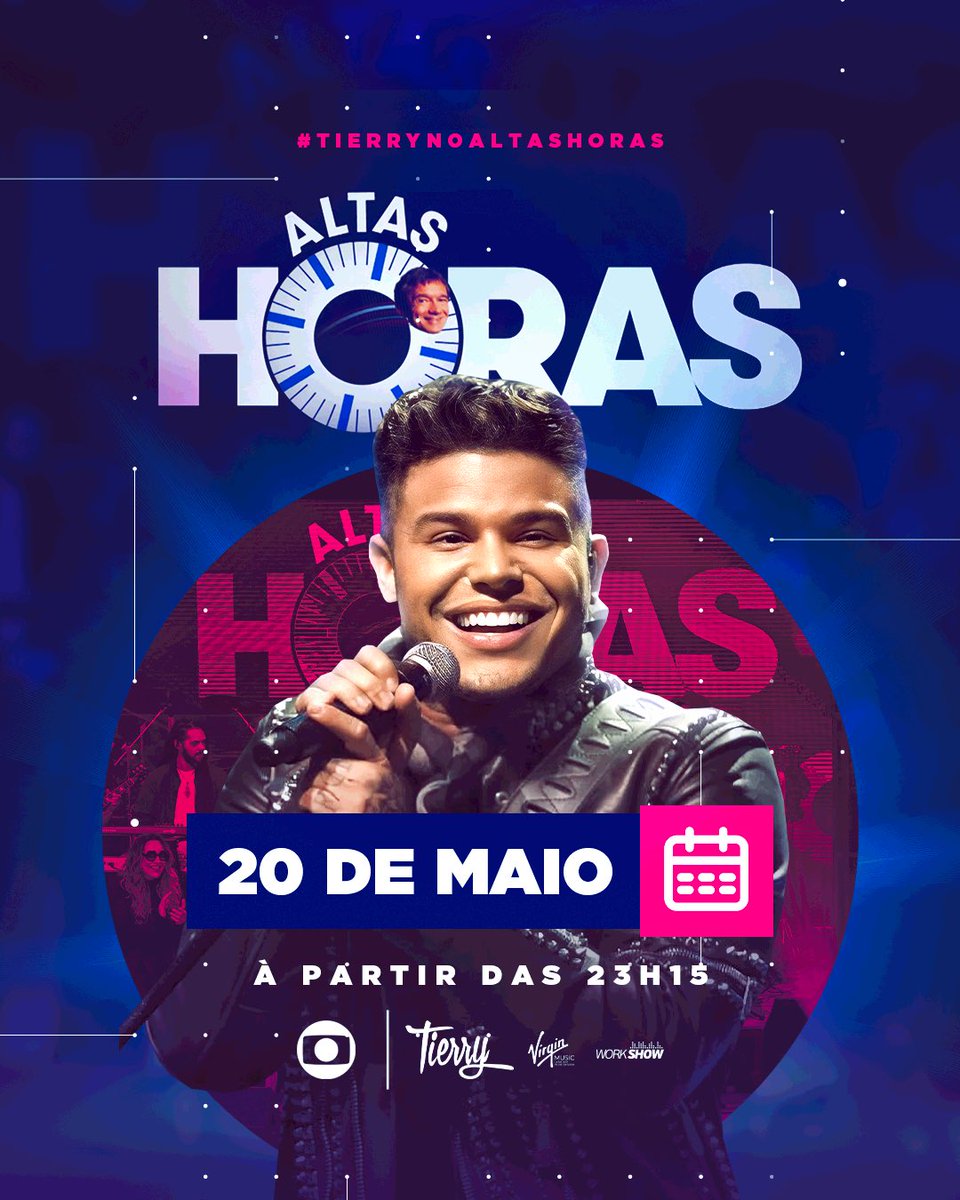 tierry's tweet photo. Sábado (20/05) tem o Pai das Crianças no Altas Horas! A partir das 23h15! @tvglobo 🔥 https://t.co/XxASFCggQ1