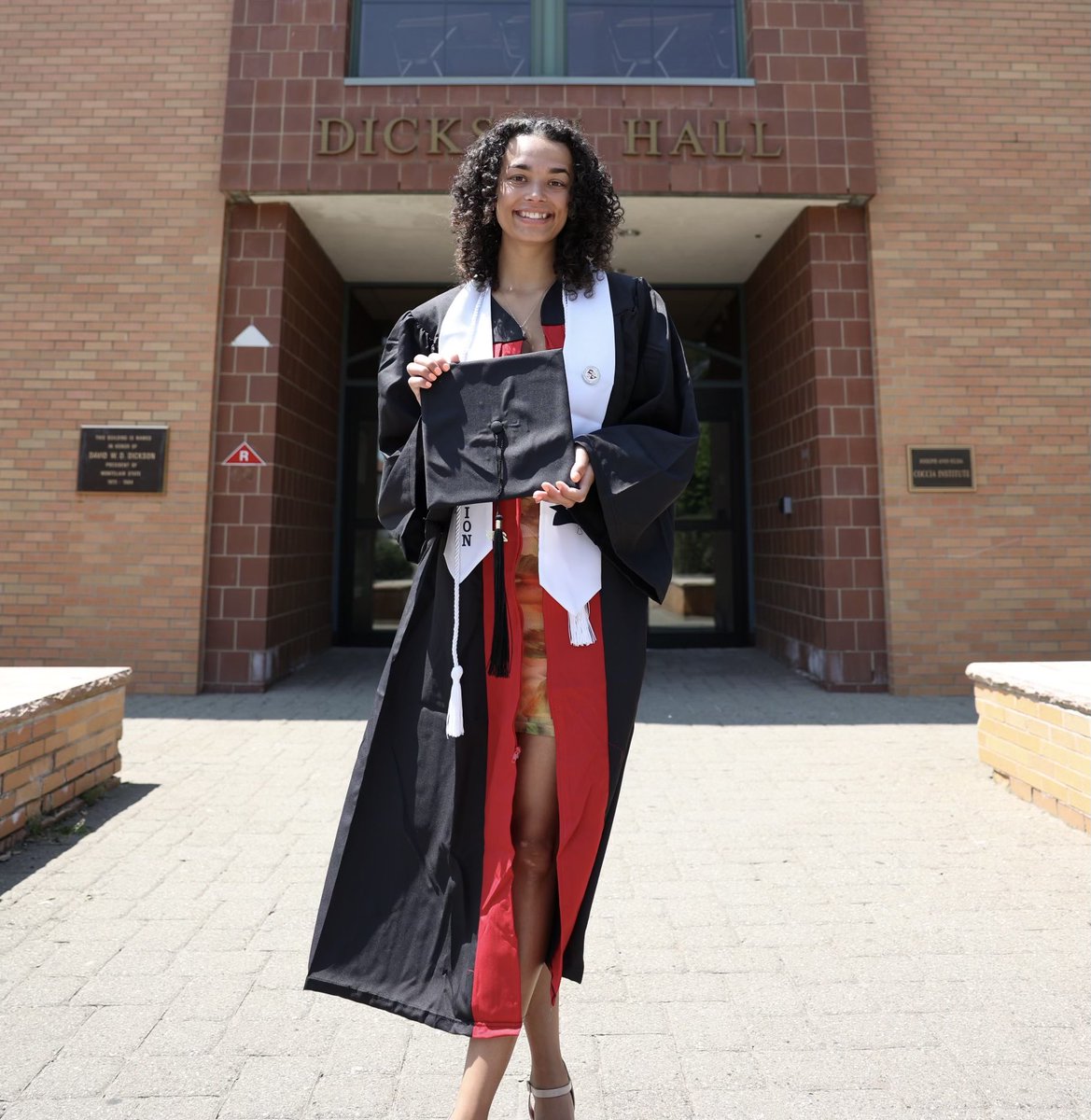 Congratulations #LadyBengal Alumni Jada Baker earning her Bachelor’s degree from <a href="/montclairstateu/">Montclair State University</a> in Justice Studies with a minor in Justice &amp; Families, along with a certificate in global human trafficking.  So proud of you! ❤️🤍🎓