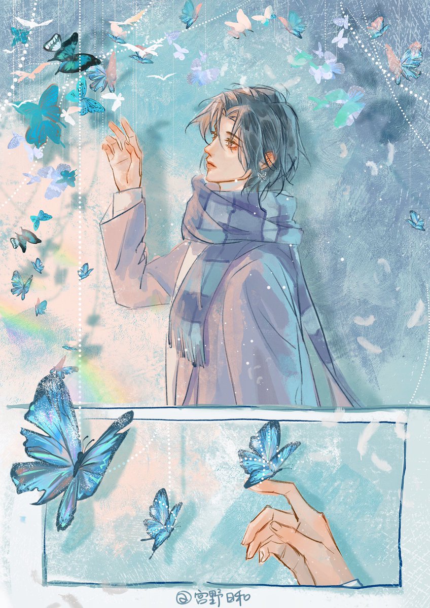 _fqing_'s tweet photo. 🦋 https://t.co/kw02NlsE5Q