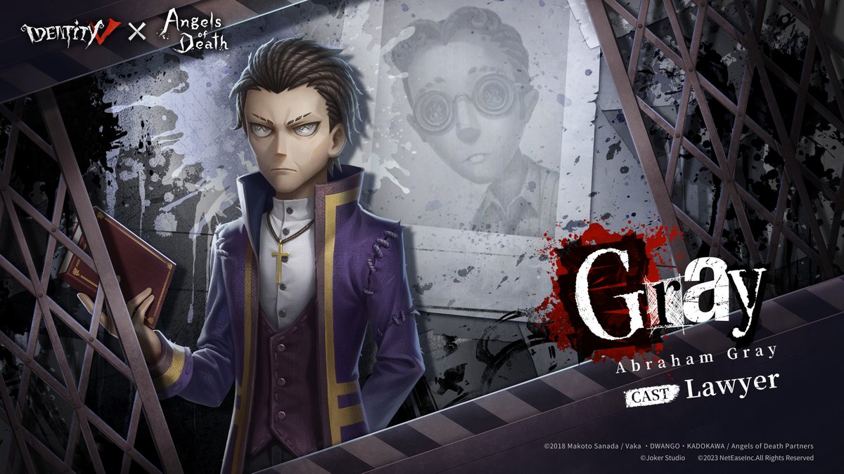 A mysterious middle-aged man who calls himself Master Priest. 
If you stand close to him, strange things will happen.  Gray will be performed by the Lawyer in the Crossover and you can claim him for free after completing designated tasks! 
Retweet and we will choose 1 for 50 USD.
