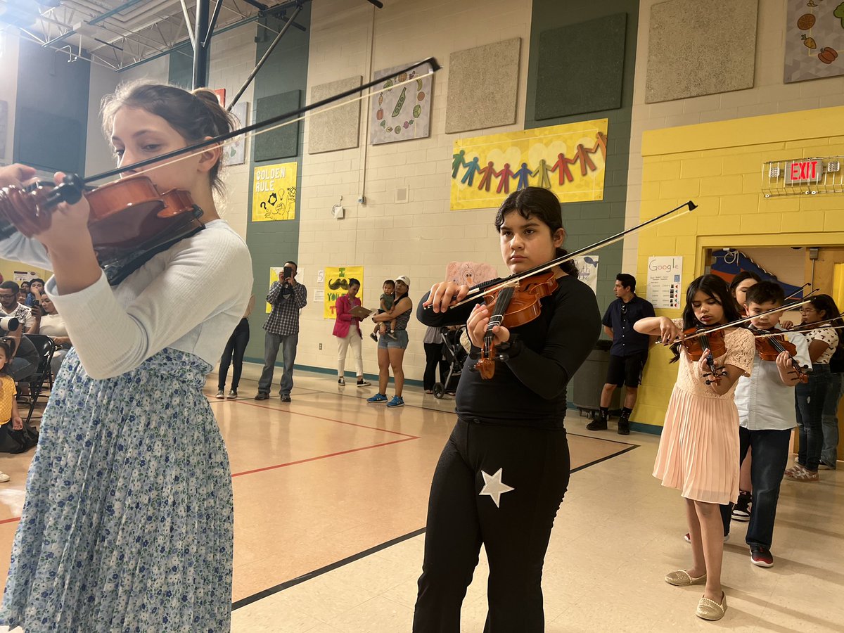 MusicBce's tweet photo. We had a fantastic (and massive) collaborative Spring Concert with 3rd-5th. We did it! Great work BCE ❤️ @GoldenEaglesBCE @CanutilloISD https://t.co/W6H3dnaeiZ