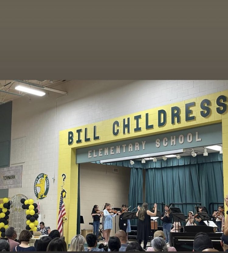 MusicBce's tweet photo. We had a fantastic (and massive) collaborative Spring Concert with 3rd-5th. We did it! Great work BCE ❤️ @GoldenEaglesBCE @CanutilloISD https://t.co/W6H3dnaeiZ