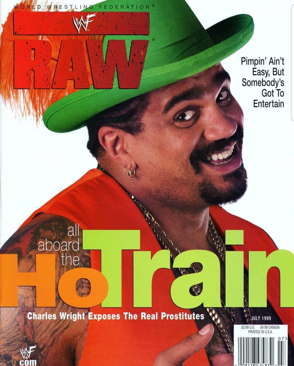 dgunn67's tweet photo. All these train derailments and crashes lately.
Need to bring back the ‘Ho Train!’
#wwe #hotrain #TheGodfather https://t.co/N6y3aIJAlk