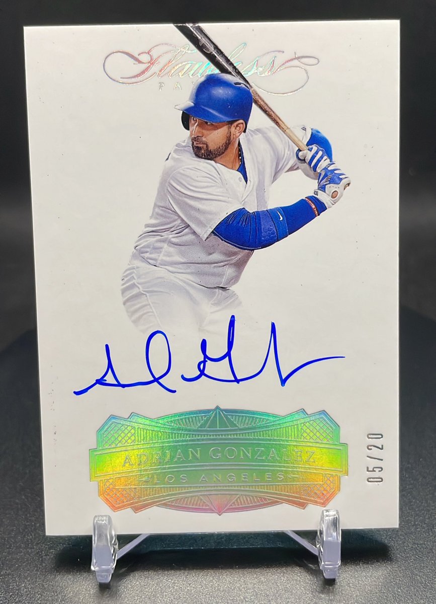 May stack sale, day #4 - Claim using “take” or players last name. See pinned tweet for rules #crcstack 2017 Flawless Andrian Gonzalez On-Card Auto /20 $30 @sports_sell @CardboardEchoes @CardHobbyRTs #HiveBST