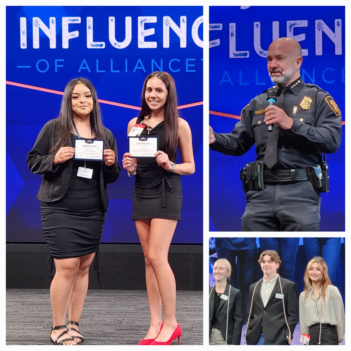 Today was a great day to see these Student Influencers bloom! To quote our student ambassador, "Every flower is beautiful, and every flower is unique..."! So #EMSproud of the individuals they have become! 
<a href="/EMSISD_CTE/">EMSISD CTE</a> <a href="/EMSISD/">EMS ISD</a>