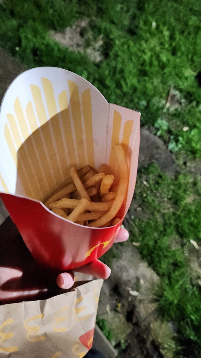 LizakaNinja's tweet photo. F @McDonalds_corp - yea @Wendys fries are better cause they actually give you some.  My BF stopped and got me fries, hands me the bag I open it 1/3 full.  The McDonald's on North Richmond Road in McHenry sucks https://t.co/ZxBXkDKAkm