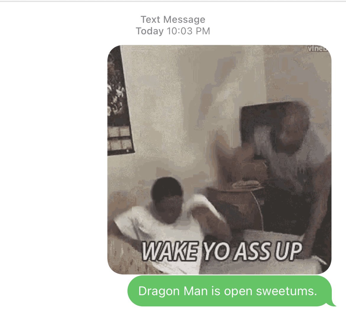 So <a href="/robhopp20mcoc/">Robhopp20</a> and I were sharing a path tonight in war. I was late joining and he sent me his phone number and said to text him when he was clear. 

So I sent him the message below…

One problem… 

…he made a typo in the number and I sent these to a stranger 😬🤣