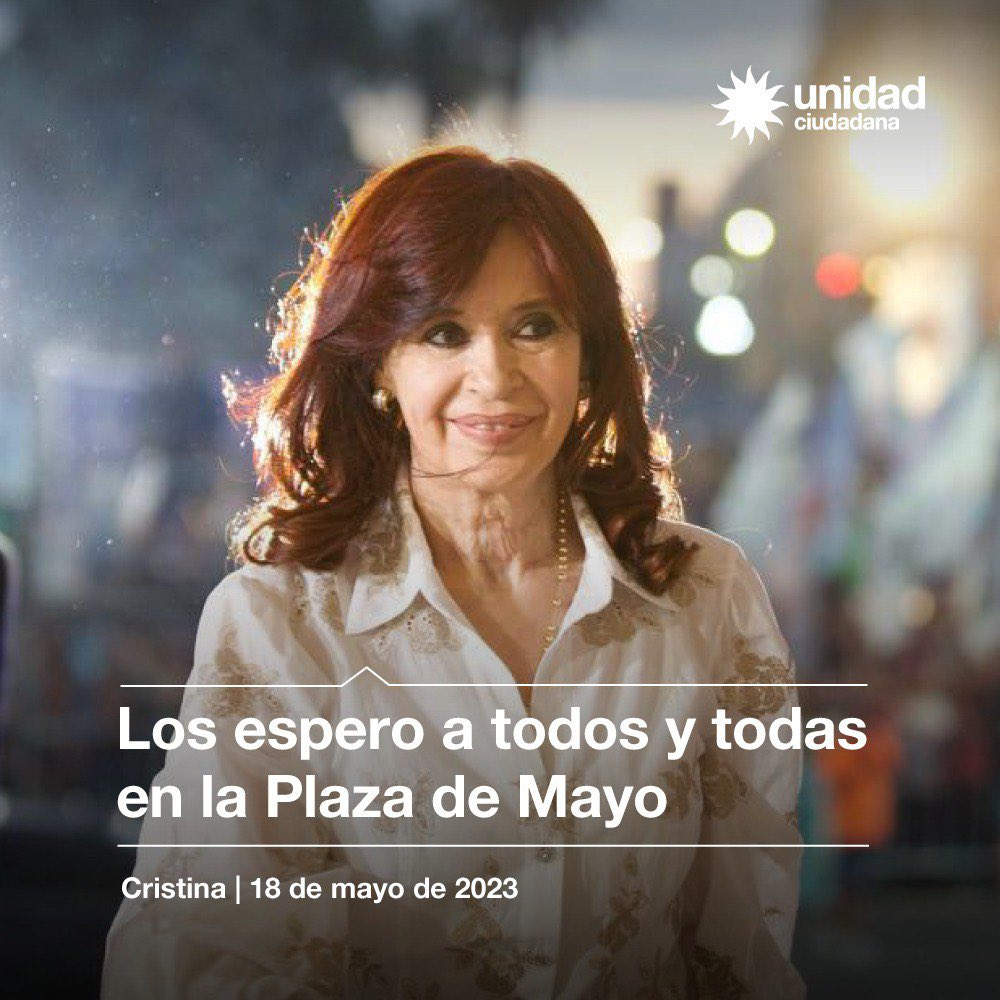 argconcristina's tweet image. 🇦🇷 • ¿Nos vemos el 25? 

#CFKEnDuroDeDomar