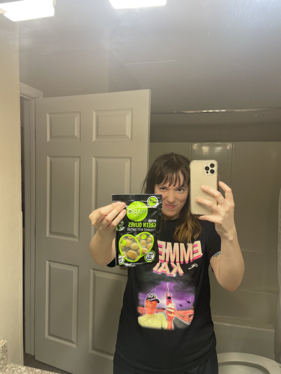 Hey guys just letting you know that i love olives now. Like i love eating them straight up. Out of a bag. They’re pretty good. Never thought i’d be an olive snacker. Mk Goodnight.