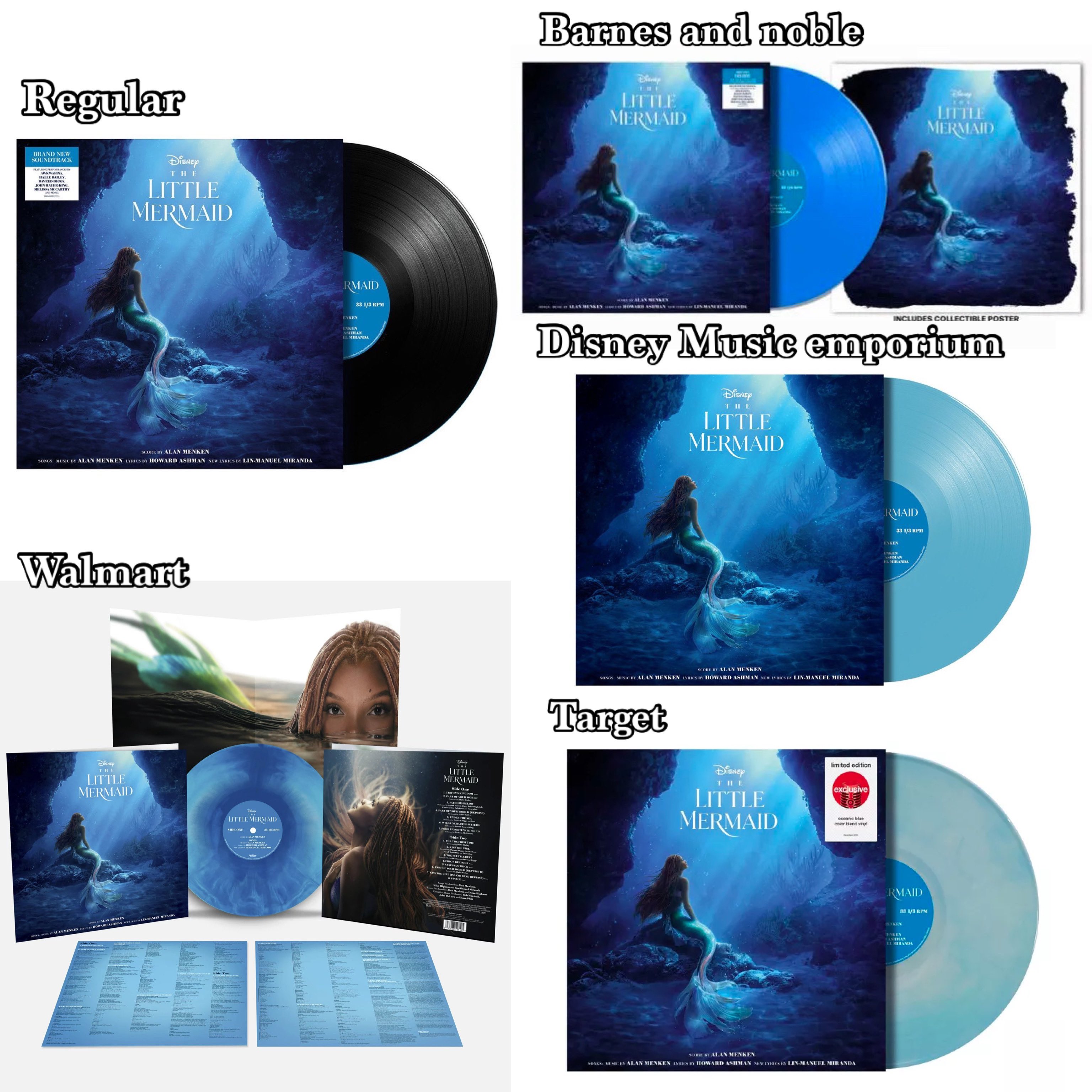 The Little Mermaid [Live-Action] Vinyl