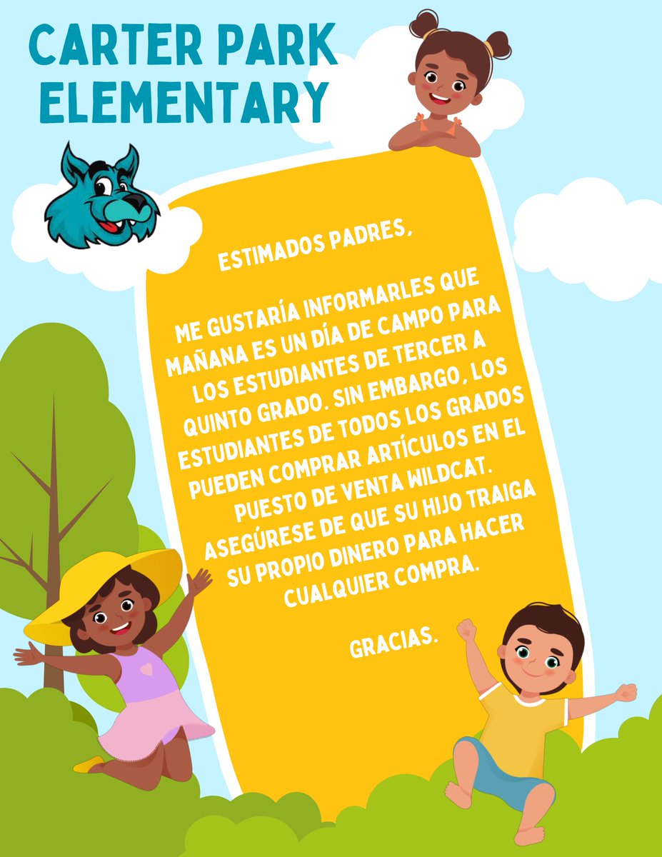 Carter Park Elementary School (@carterparkfwisd) on Twitter photo 
