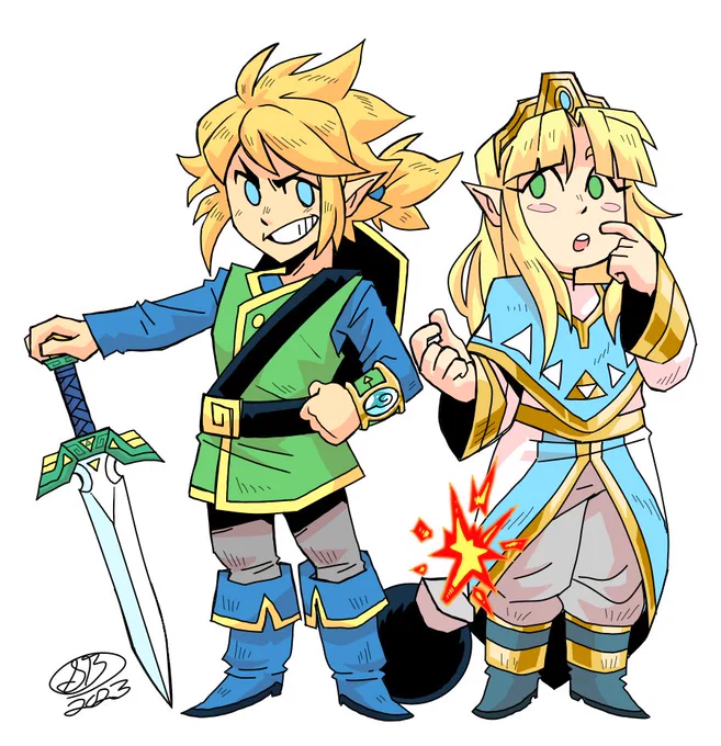 Zelda and Zelda