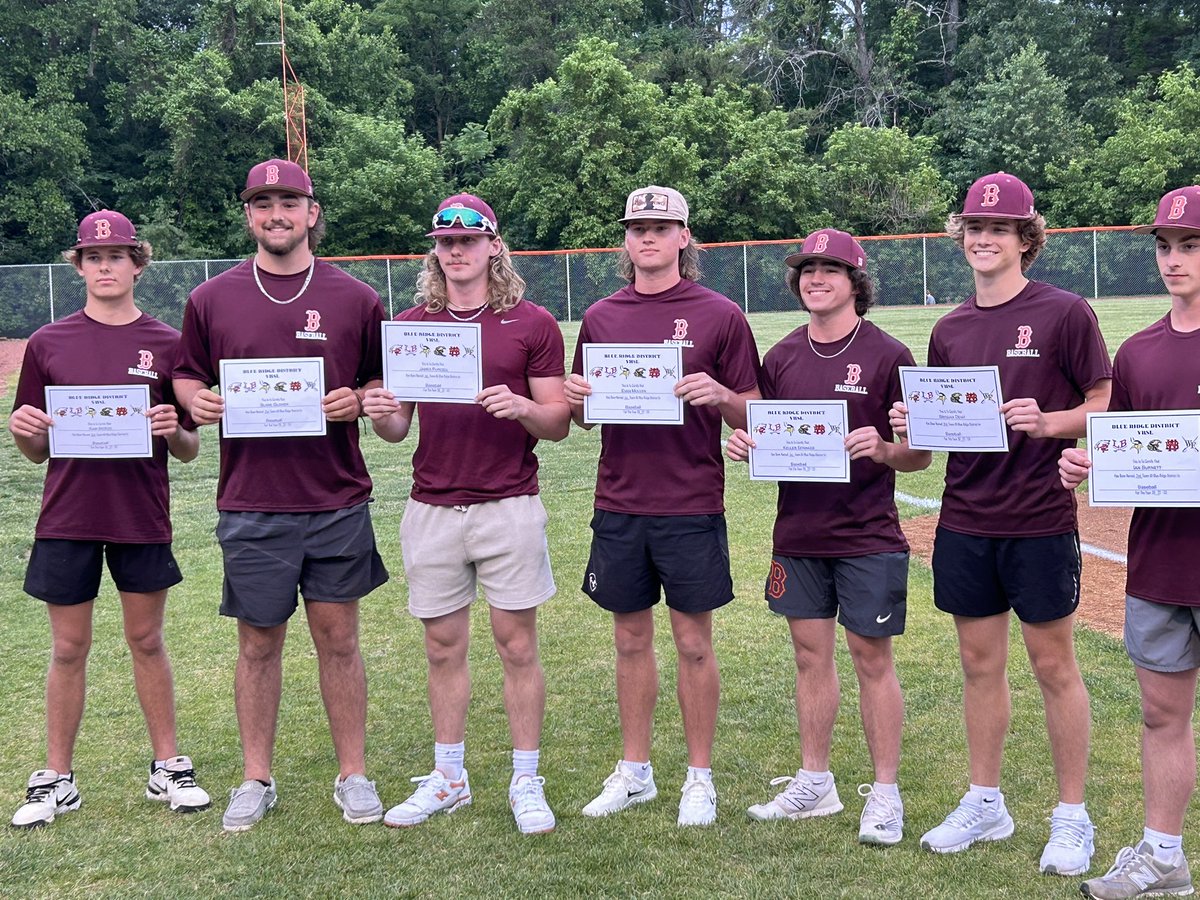 ByrdBaseballJT's tweet photo. Congrats to Kam, Blake, James, Evan, Keller, Brogan, Ian. On All district honors. Not pictured Noah. https://t.co/VwWFZlHbt8