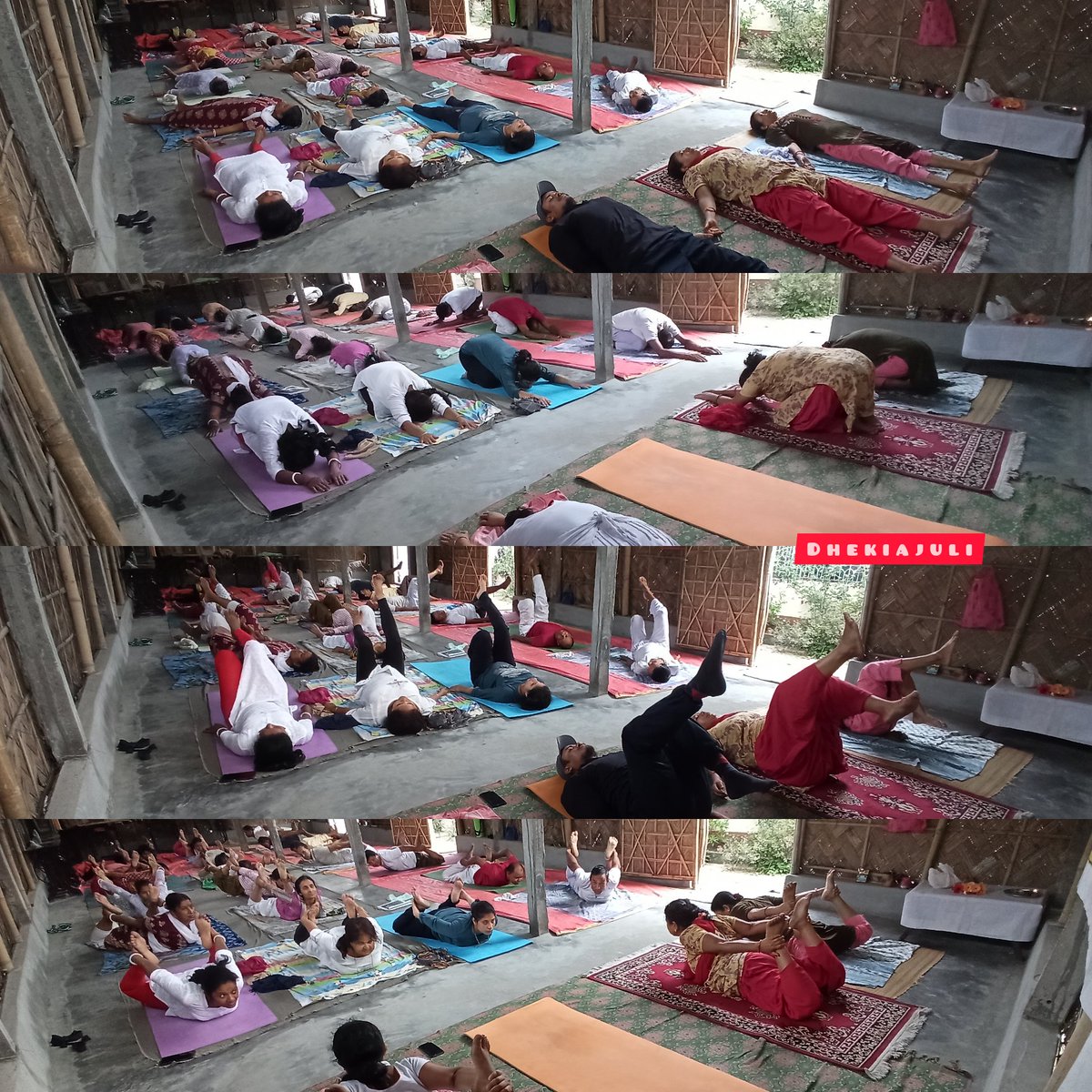 yoga_land's tweet photo. 💐----------------------🧘♀️🧘♂️--------------------💐
Assam #Sonitpur yog Shivir/centres
Yog Mitra... #Ripon #Barnali #Pallabi #Manju and #Shewali ji
Date...19.05.2023--------------------🧘♀️🧘♂️ https://t.co/ml3DMlN31o