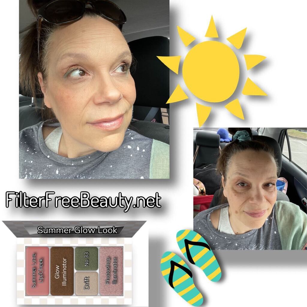 CassyAndCorey's tweet photo. This look is gorgeous!  Has fun doing this today in my car with one palette. Loving the green!  You can grab this looks on my site  https://t.co/w1sO2b8ngv to score yours.  #summereyeshadow #sunmermakeuplook #summerglow #illuminator #sunmerbronzer #bron… https://t.co/1hXaYFpVOY https://t.co/3isGVtYgjJ