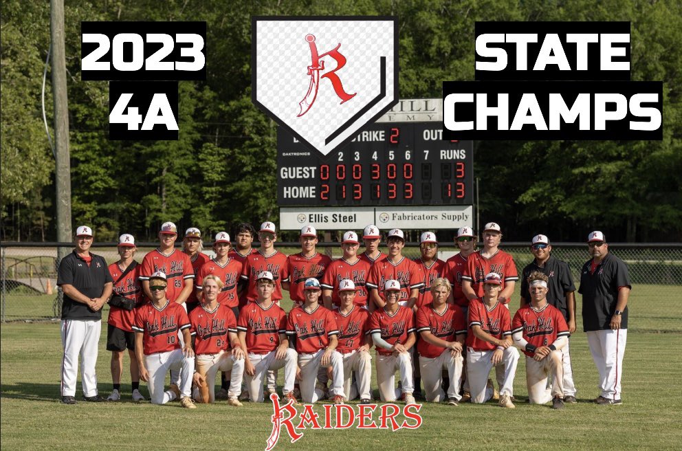 OHA_RaidersBSB's tweet photo. Raiders Fans,

WE DID IT!

2023 4A State Champions!

#RaiderBSB #HumbleAndHungry https://t.co/BcOxTRrxl8