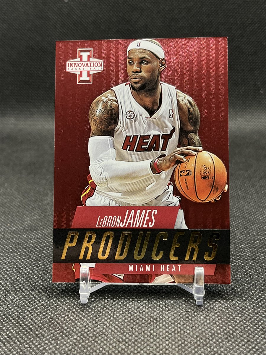 May stack sale, day #4 - Claim using “take” or players last name. See pinned tweet for rules #crcstack LeBron James innovation producers 2012 $20 @sports_sell @CardboardEchoes @CardHobbyRTs #HiveBST