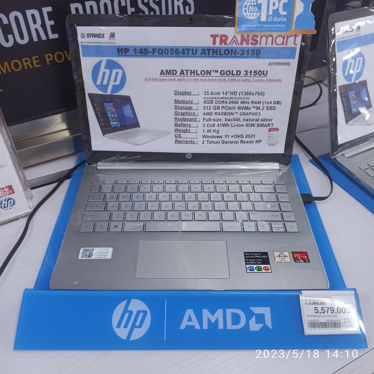 HP Athlon gold seri terbaru menjadi Rp, 5,579,000
Super murah pokoknya, 
Tersedia di #TransmartCibinongCityMall
