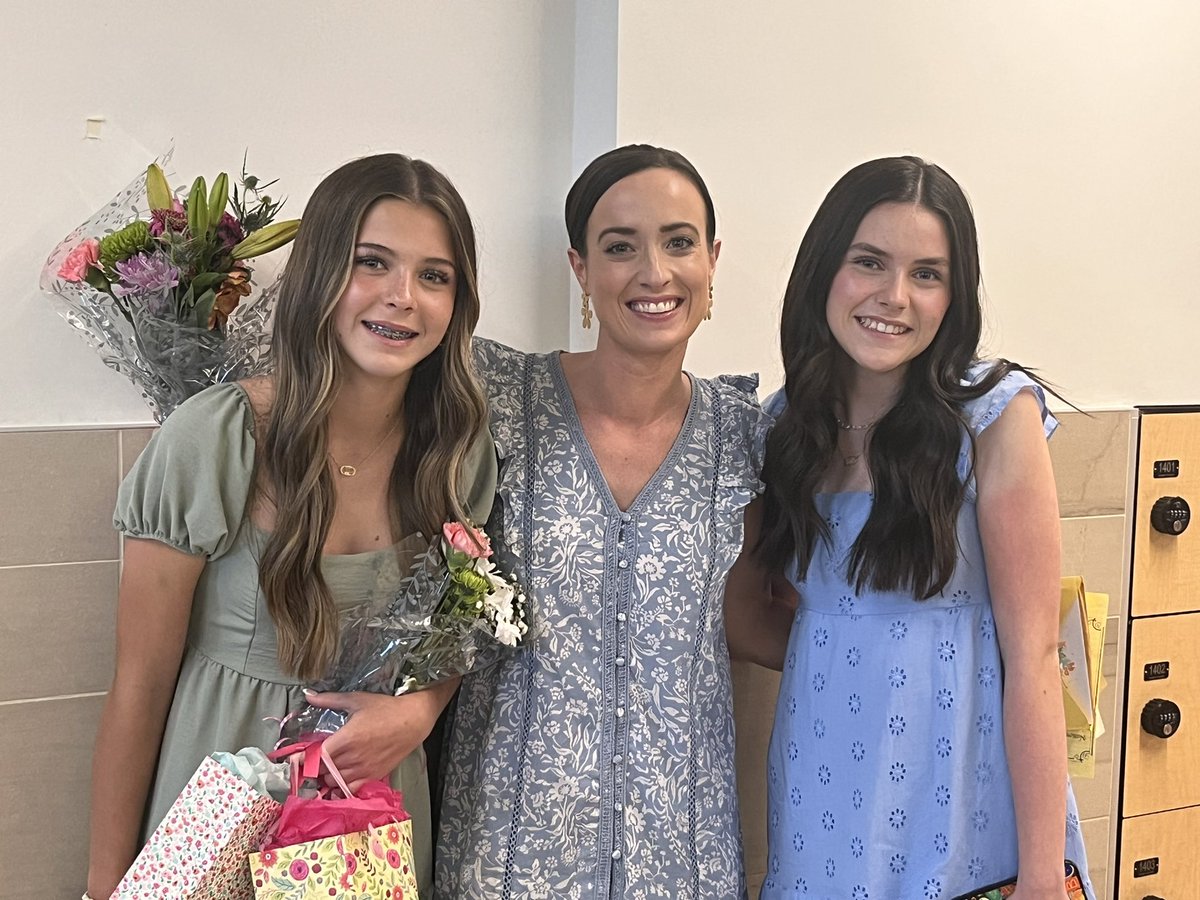 Congrats to BMS NJHS inductees! Truly an incredible moment to be honored by one of my former 2nd graders and welcomed as her guest♥️#classof2027