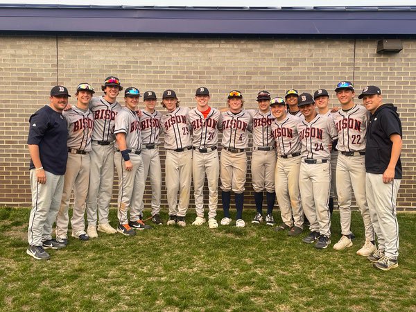 BG Baseball (@bgbaseball_1973) on Twitter photo 5.18.23
Bison 15
Conant 4
Senior Mason Hulligan breaks the Buffalo Grove record for most wins in a season by picking up his 10th victory of the year. The previous record was 9, held by Dave Merker ‘84, and Chris Mckeown ‘95. Congrats, Mason!
<a href="/BGBisonAD/">Buffalo Grove Athletics</a> <a href="/Quags57/">Dick Quagliano</a> <a href="/Dion_JTsports/">Dion (J & T Sports)</a> 5.18.23
Bison 15
Conant 4
Senior Mason Hulligan breaks the Buffalo Grove record for most wins in a season by picking up his 10th victory of the year. The previous record was 9, held by Dave Merker ‘84, and Chris Mckeown ‘95. Congrats, Mason!
<a href="/BGBisonAD/">Buffalo Grove Athletics</a> <a href="/Quags57/">Dick Quagliano</a> <a href="/Dion_JTsports/">Dion (J & T Sports)</a>