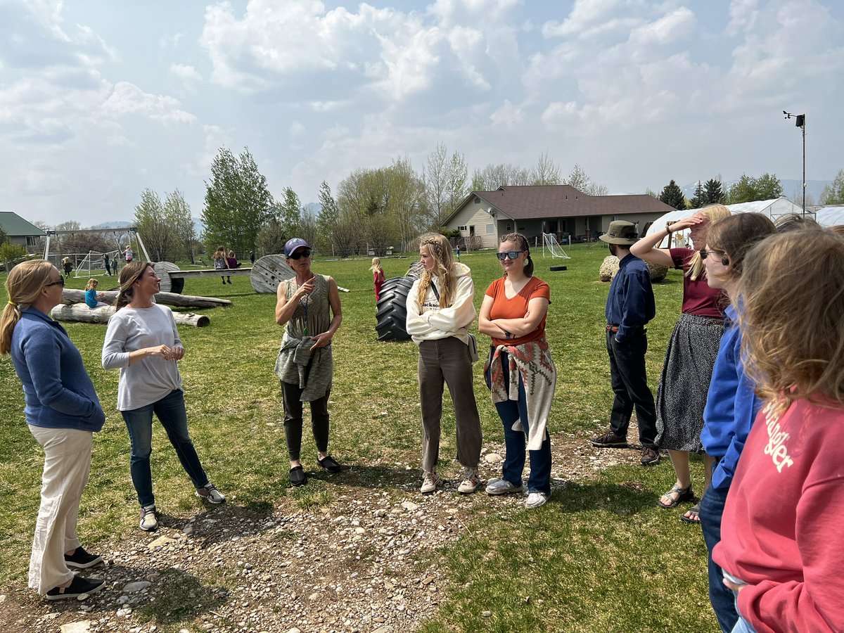 Blueyesalim's tweet photo. “Today has been amazing. Small schools are can focus on students and allow teachers to be teachers” (Holly, RTC Member). Today the UW Rural Teacher Corps visited 3 rural, small schools in WY and ID - each unique and centered on learning in community #ruralexcellence @UWyoCoED https://t.co/NNnICfHG9h