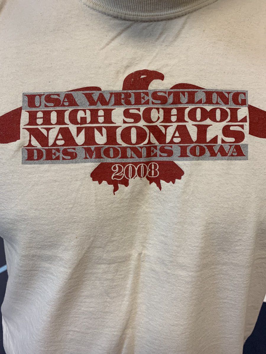 Oldie but a goodie for #WrestlingShirtADayInMay with <a href="/USAWrestling/">USA Wrestling</a> Preseason Nationals 2008