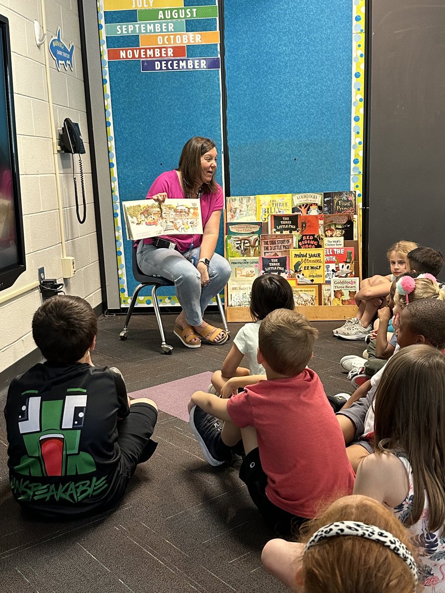 Guest reader…Mrs.Steiner!!!  #itsworthit #woparksharks