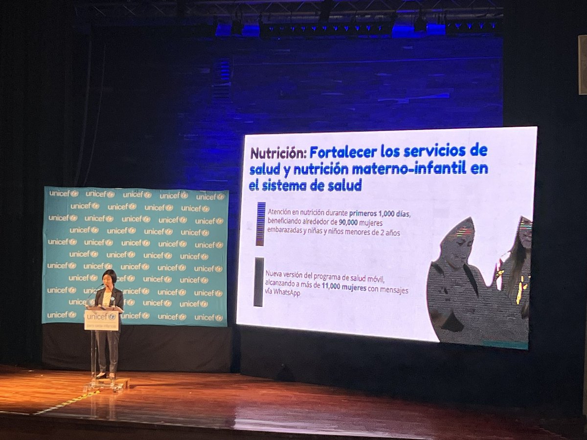 abonvecchioa's tweet photo. Felicidades a @UNICEFMexico por su excelente labor en el 2022 en favor de la infancia en Mexico, un especial reconocimiento al excelente y comprometido equipo de nutrición 👏👏 @BreroMauro https://t.co/jJ53FgkvCl