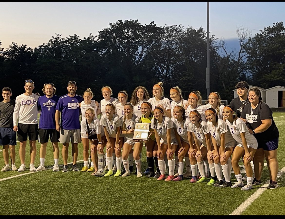 MASSIVE win tonight from our girls to clinch the regional title. The score ended 2-2 in regulation. Two sets of over time and PKs were the difference tonight. Congrats ladies. 

We move on to play St. James next Tuesday for a trip to state.
