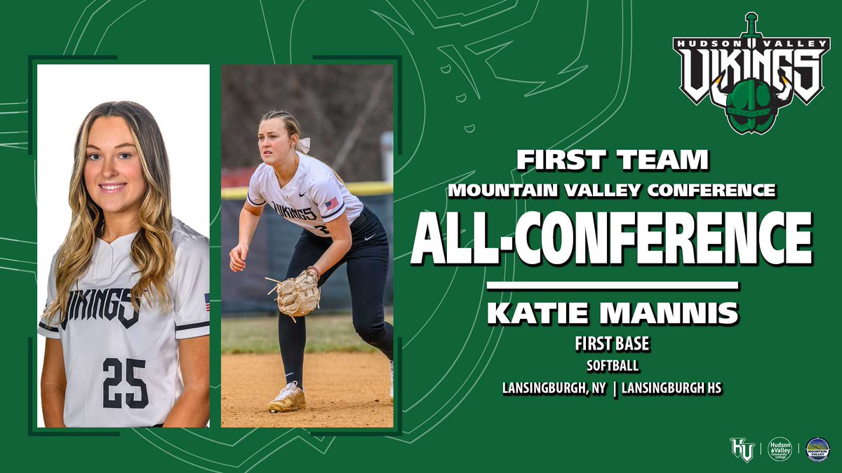 HVCCVIKINGS's tweet photo. Congratulations to Katie Mannis for being named to the Mountain Valley All-Conference First Team! #GoVikings https://t.co/wZojLatg6S