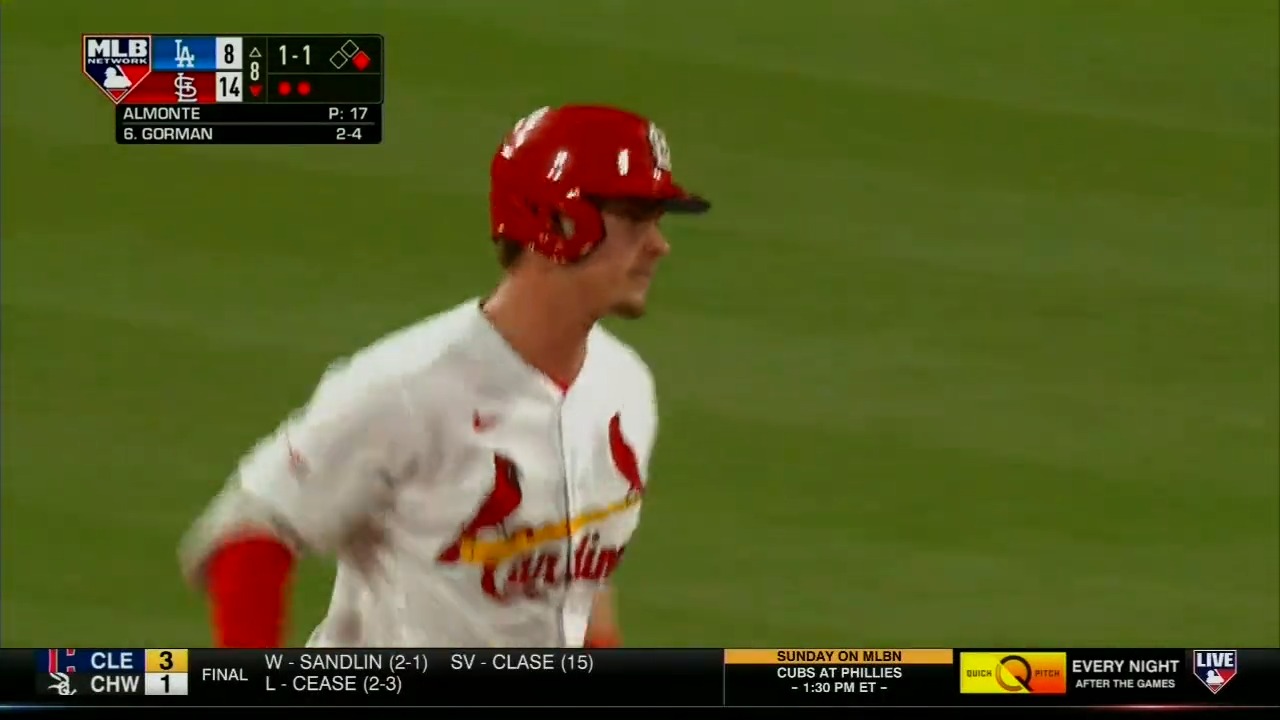 [炸裂] Nolan Gorman 雙響砲