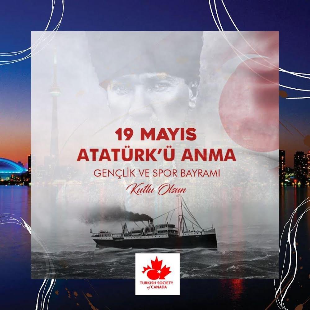 Ey Türk Gençliği!

Birinci vazifen, Türk istiklâlini, Türk Cumhuriyetini, ilelebet, muhafaza ve müdafaa etmektir.”

Mustafa Kemal Atatürk

19 Mayıs Atatürk’ü Anma, Gençlik ve Spor Bayramı’mızın 104. Yılı Kutlu Olsun.