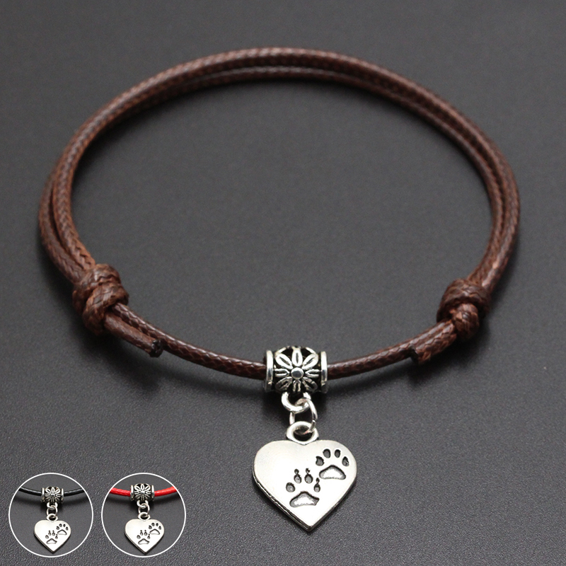 DOG PAWS THEMED BRACELET

More Varian >> leathergenetics.com/2020-new-doubl…

#dogslover