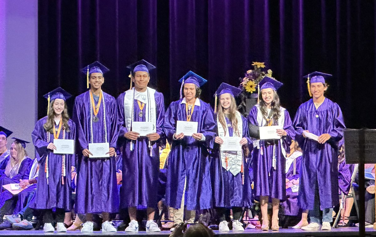 Congratulations to our seniors receiving their booster scholarships today.