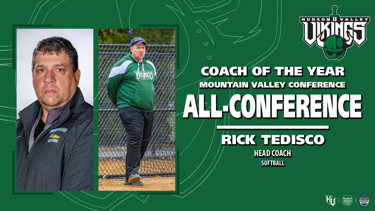 HVCCVIKINGS's tweet photo. Congratulations to Coach Rick Tedisco for being named to the Mountain Valley All-Conference Coach of the Year! #GoVikings https://t.co/tSndsGuWdR