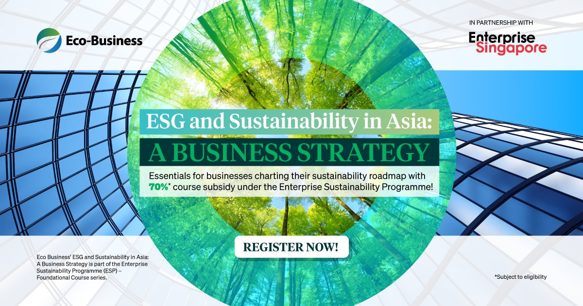 ecobusinesscom's tweet photo. Registration is ongoing for the 22-23 June run of our capacity-building programme ESG and Sustainability in Asia: A Business Strategy. Up to 70% course subsidy is available for eligible individuals!

For more information on the course and to register: https://t.co/YqZ1WtQLjR https://t.co/0XsiLwrHo1