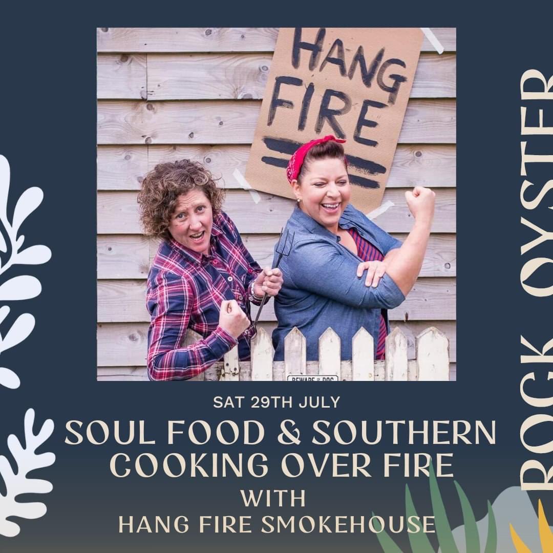 Can’t wait for our first appearance @rockoysterfestival 🔥 🦪 
We’ll be doing a southern cooking Masterclass and food demos. The chef line up is fantastic!  There’s some tickets left.. but they are selling fast. Treat yourself this summer…
rockoysterfestival.co.uk