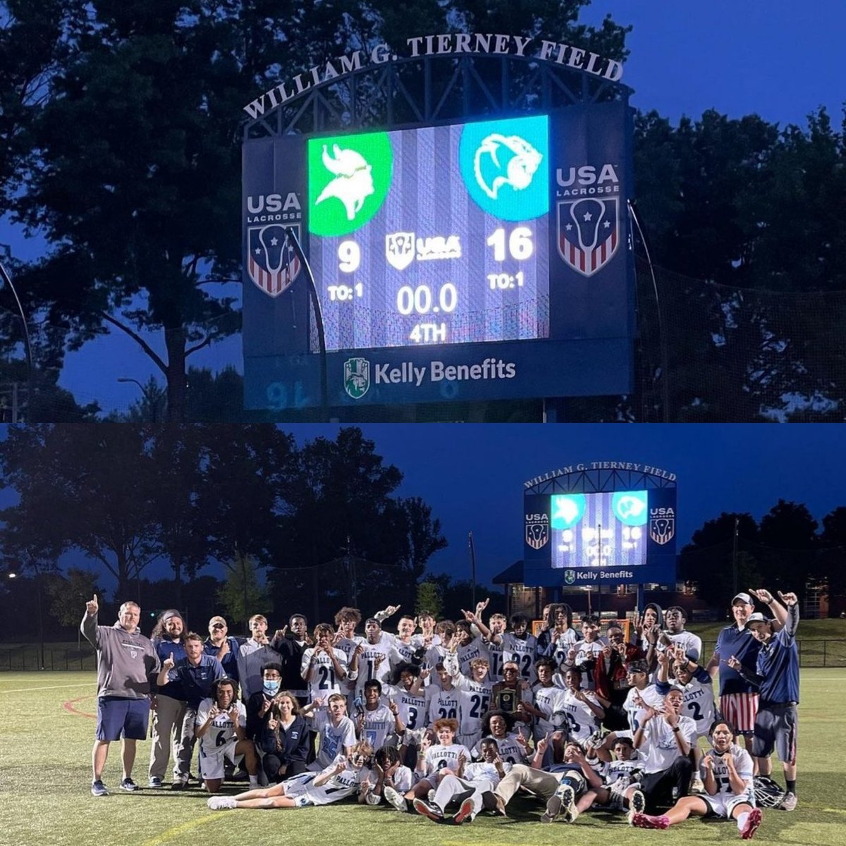 SVPHSAthletics's tweet image. Congrats to Boys Lax for their 16-9 win over SJCP in the Ship! 2023 MIAA Champs! 💍 Enjoy the win Boys! @miaaathletics @Pallotti_HS @miaasportsnews @SunVarsity @WashPostHS @laurelleader @BaltSunSports @VSN_Publisher #TheSVPway #OnePallotti #PantherPride #MIAAChamps #PantherNation