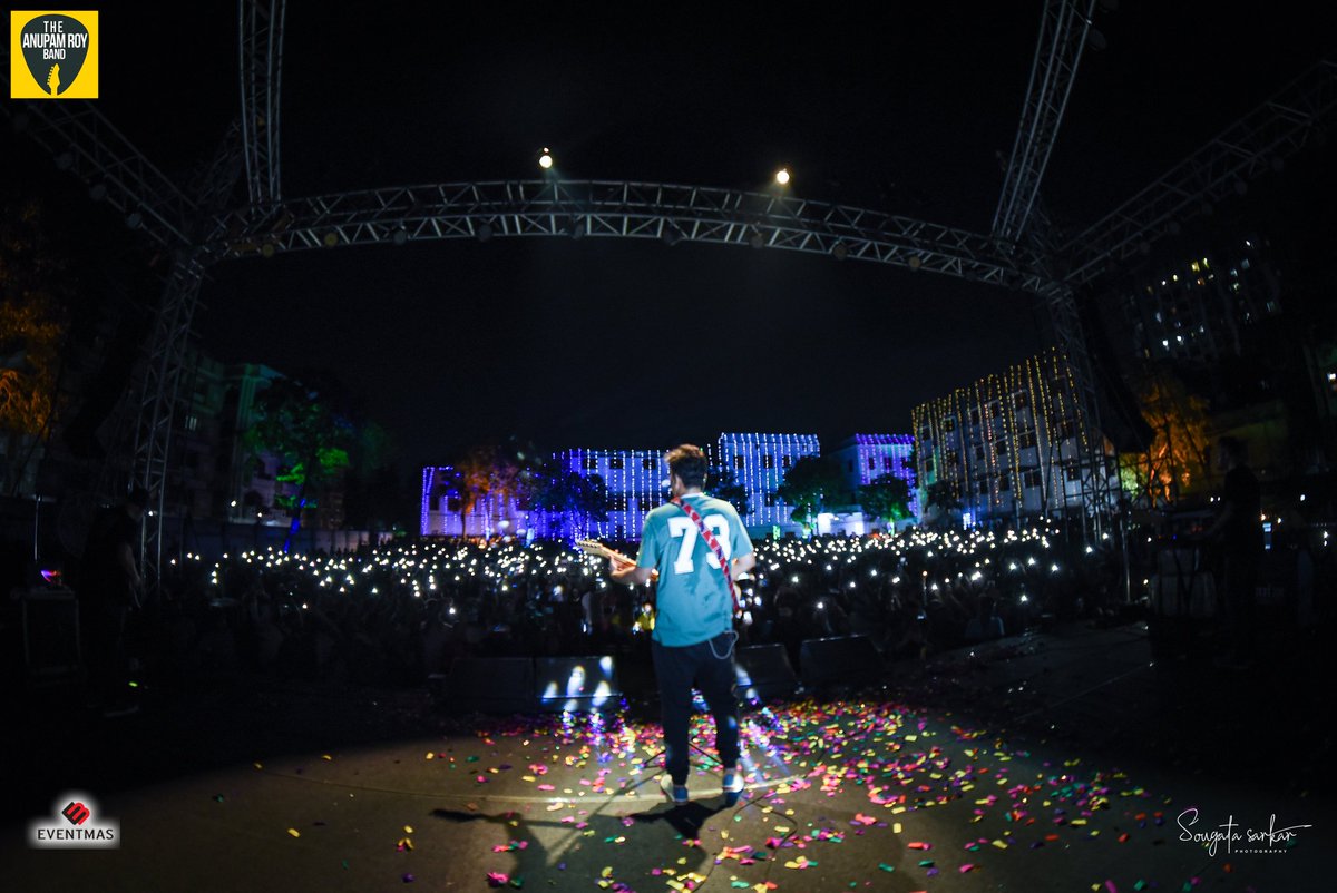 EventmasIndia's tweet photo. Glimpses of The @aroyfloyd Band Live at Dumdum Motijhil College !
Captured by : Sougata Sarkar
#Eventmas #TeamEventmas #TARB #Photography #LiveMusic #TeamEventmas #WeCreateYouCelebrate https://t.co/CCB8FkyOoR