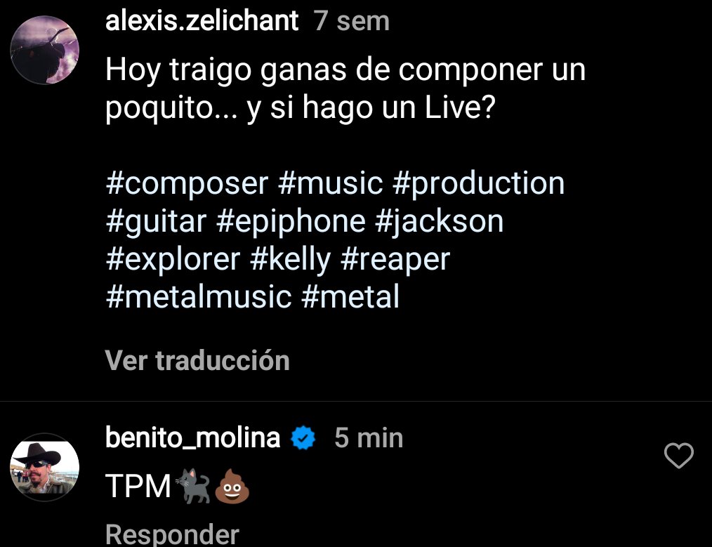 ¿Alguien le puede decir a <a href="/benitoysolange/">Benito Molina Dubost</a> que estoy muy triste porque me bloqueó e insultó?