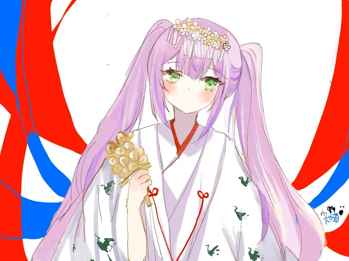 [繪圖] 一樣是procreate 練習 #常闇トワ #TOWART